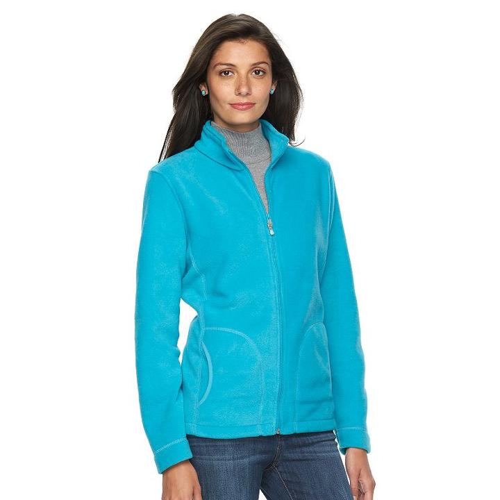 Women's Woolrich Andes Fleece Jacket, Size: Xl, Light Blue