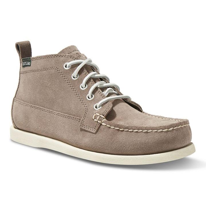 Eastland Seneca Men's Suede Chukka Boots, Size: Medium (8), Light Grey