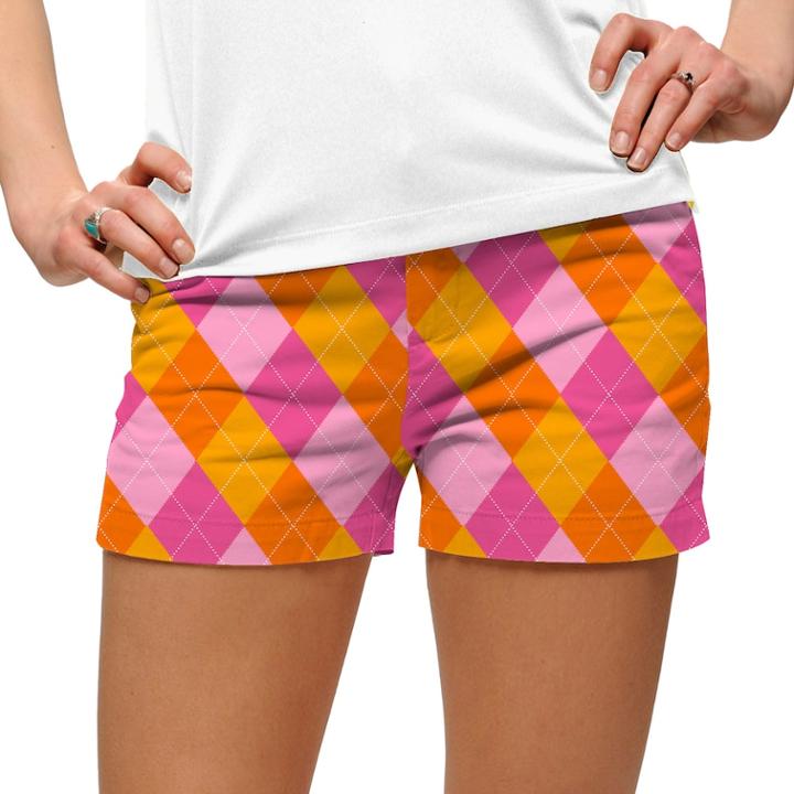 Women's Loudmouth Raspberry Golf Short, Size: 6, Brt Pink