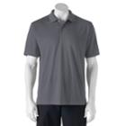 Men's Grand Slam Classic-fit Airflow Performance Golf Polo, Size: Small, Grey