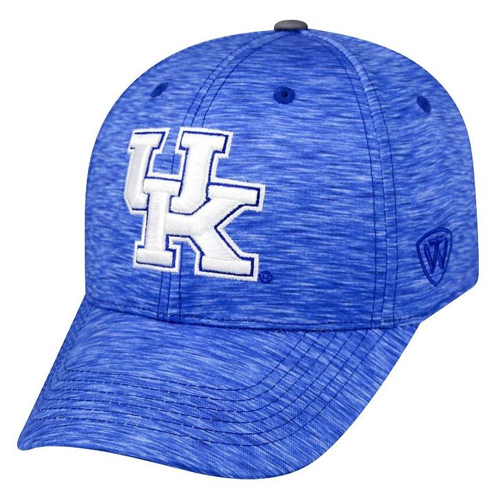 Adult Kentucky Wildcats Warp Speed Adjustable Cap, Men's, Med Blue