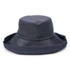 Women's Sonoma Goods For Life&trade; Denim Folded Brim Bucket Hat, Med Blue