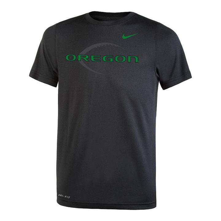 Boys 8-20 Nike Oregon Ducks Legend Icon Tee, Size: L 14-16, Black