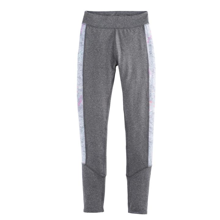 Girls 7-16 & Plus Size So&reg; High-rise Pieced Performance Leggings, Size: 18 1/2, Grey