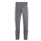 Girls 7-16 & Plus Size So&reg; High-rise Pieced Performance Leggings, Size: 18 1/2, Grey