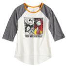 Disney's Nightmare Before Christmas Girls' 7-16 Worst Nightmare Graphic Tee, Size: Large, Grey (charcoal)