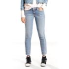 Women's Levi's&reg; Mended Skinny 711 Jeans, Size: 31(us 12)m, Dark Blue