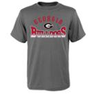 Boys 8-20 Georgia Bulldogs Fade Tee, Boy's, Size: L(14/16), Grey (charcoal)