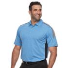 Big & Tall Men's Grand Slam Motionflow 360 Colorblock Performance Golf Polo, Size: 3xl Tall, Pink Ovrfl