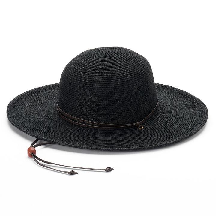 Peter Grimm Coralia Floppy Hat, Women's, Black