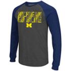 Men's Campus Heritage Michigan Wolverines Olympus Tee, Size: Medium, Oxford