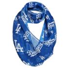 Women's Forever Collectibles Los Angeles Dodgers Logo Infinity Scarf, Multicolor