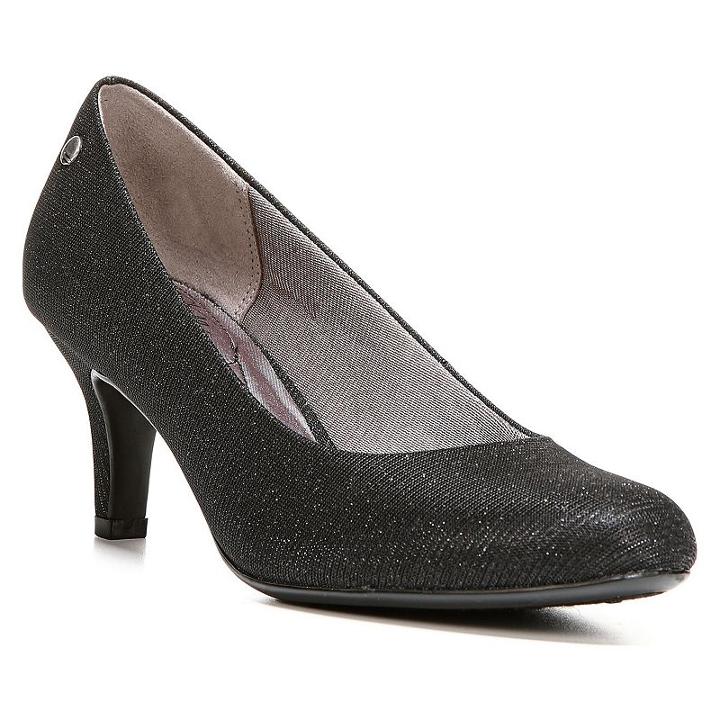Lifestride Parigi Women's Dress Heels, Size: Medium (9.5), Grey (charcoal)