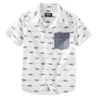 Boys 4-8 Oshkosh B'gosh&reg; Arrow Short-sleeved Poplin Shirt, Boy's, Size: 5, Ovrfl Oth