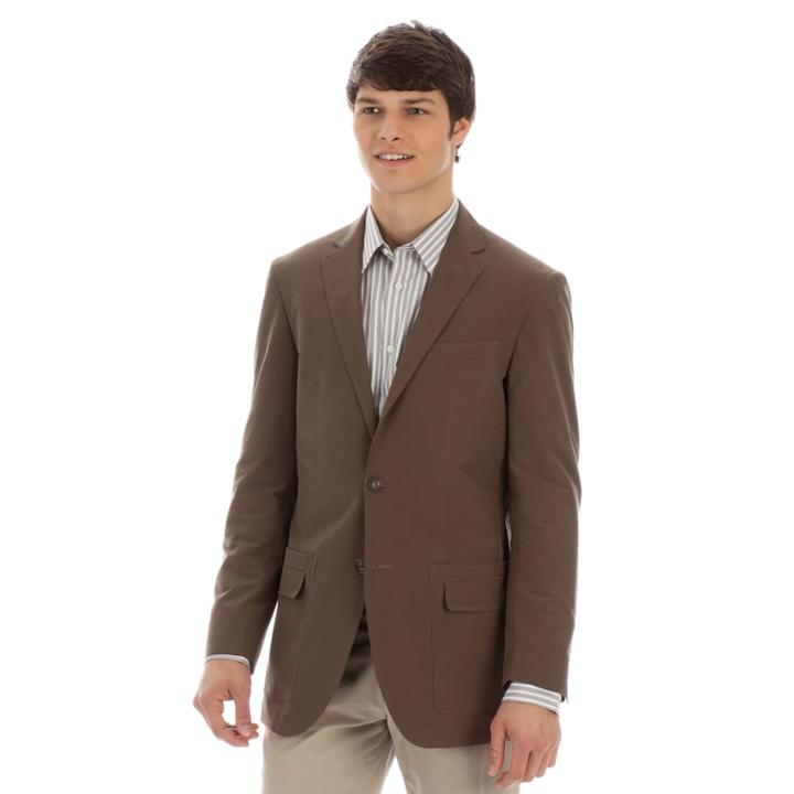 Men's Billy London Slim-fit Blazer, Size: 44 - Regular, Brown