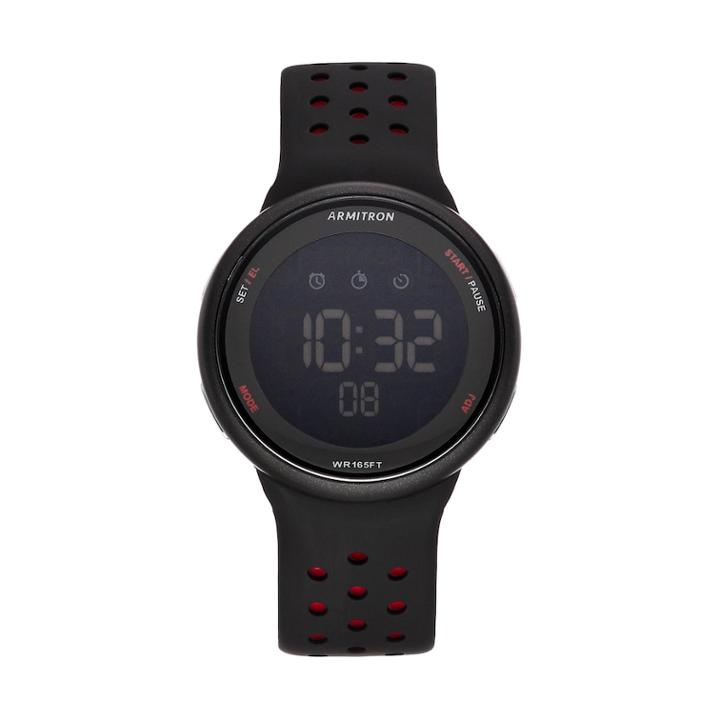 Armitron Men's Digital Chronograph Sport Watch - 40/8423brd, Size: Large, Black