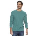 Men's Sonoma Goods For Life&trade; Modern-fit Flexwear Tee, Size: Large, Dark Green
