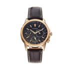 Citizen Eco-drive Men's Calendrier Leather World Time Watch - Bu2020-02a, Brown