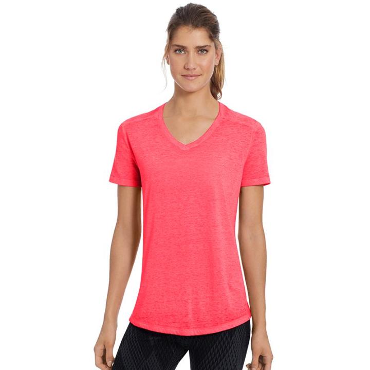 Women's Champion Sugar Wash Boyfriend Tee, Size: Medium, Brt Pink