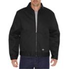 Men's Dickies Insulated Eisenhower Jacket, Size: Large, Black