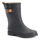 Chooka Solid Women's Waterproof Rain Boots, Size: 5, Black