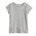 Girls 4-10 Jumping Beans&reg; Basic Solid Tee, Size: 4, Light Grey