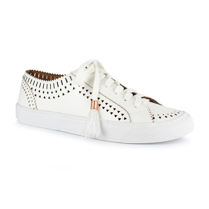 Dolce By Mojo Moxy Colada Women's Tassel Sneakers, Size: Medium (11), White