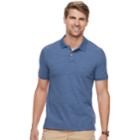 Men's Sonoma Goods For Life&trade; Flexwear Classic-fit Stretch Pique Polo, Size: Xxl, Med Blue