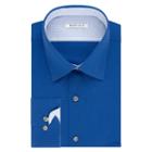 Big & Tall Van Heusen Air Spread-collar Dress Shirt, Men's, Size: 19 35/6t, Blue (navy)