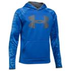 Boys 8-20 Under Armour Logo Performance Hoodie, Size: Small, Brown Over