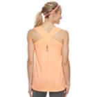 Women's Tek Gear&reg; Cross Back Tank, Size: Small, Brt Orange