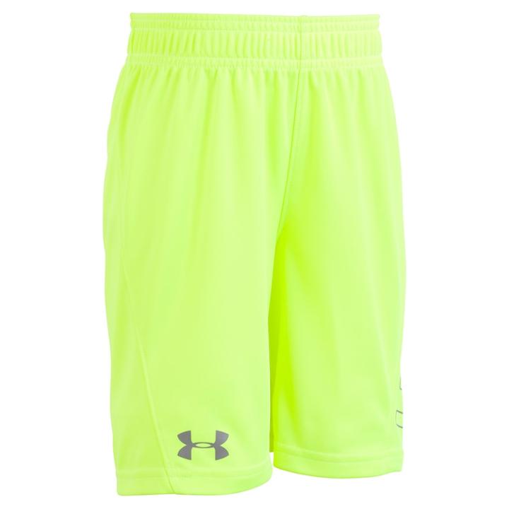 Boys 4-7 Under Armour Kick Off Logo Shorts, Size: 4, Brt Yellow