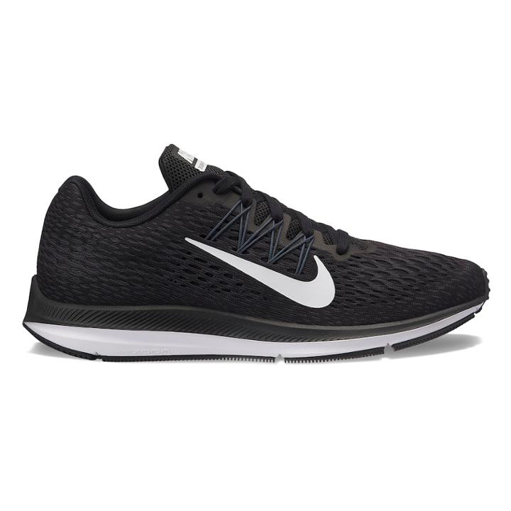 Nike Air Zoom Winflo 5 Men's Running Shoes, Size: 13, Black