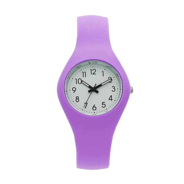 Women's Solid Color Watch, Size: Medium, Purple