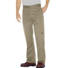 Men's Dickies Loose Fit Double-knee Twill Work Pants, Size: 33x30, Dark Beige