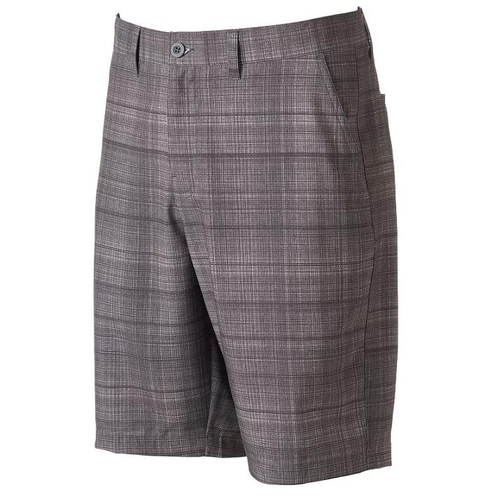 Men's Apt. 9&reg; Modern-fit Hybrid Stretch Shorts, Size: 33, Grey