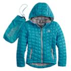 Girls 7-16 Reebok Packable Glacier Shield Midweight Jacket, Size: 7-8, Blue