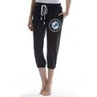Women's Concepts Sport Detroit Lions Backboard Capri Pants, Size: Large, Grey (charcoal)