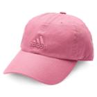 Women's Adidas Saturday Relaxed Baseball Cap, Med Red