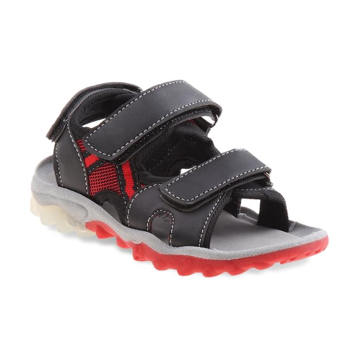Rugged Bear Toddler Boys' Sandals Sandals, Size: 8 T, Black