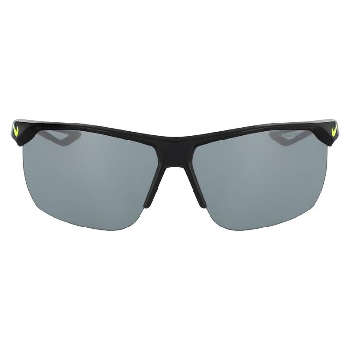 Men's Nike Trainer Semirimless Sport Wrap Sunglasses, Black