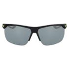 Men's Nike Trainer Semirimless Sport Wrap Sunglasses, Black