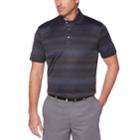Men's Grand Slam Regular-fit Jacquard Striped Performance Golf Polo, Size: Xl, Oxford