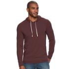 Men's Sonoma Goods For Life&trade; Classic-fit Flexwear Hoodie Tee, Size: Medium, Brown
