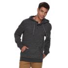 Men's Urban Pipeline&reg; Henley Hoodie, Size: Large, Black