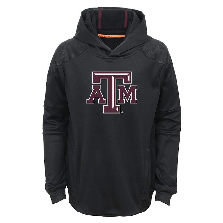 Boys 8-20 Texas A & M Aggies Mach Hoodie, Size: M 10-12, Black