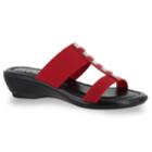Tuscany By Easy Street Elba Women's Sandals, Size: Medium (5), Red