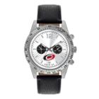 Men's Game Time Carolina Hurricanes Letterman Watch, Black