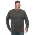 Big & Tall Croft & Barrow&reg; Classic-fit Stretch Performance Crewneck Tee, Men's, Size: 4xb, Dark Grey