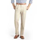 Big & Tall Izod Pleated Chino Pants, Men's, Size: 42x36, Beig/green (beig/khaki)